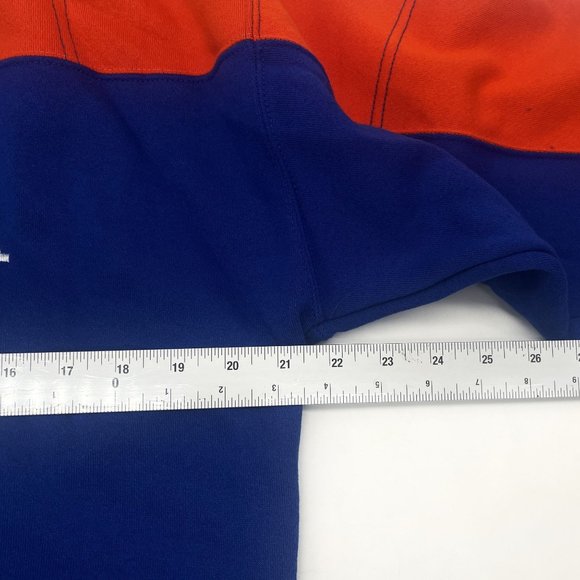 Vtg Dodger Florida Gators Sweatshirt Mens Medium Orange Blue Long Sleeve V-Neck - Picture 4 of 7